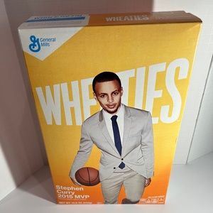 Stephen Curry 2015 MVP Wheaties Cereal Box